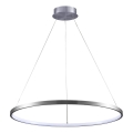 Candeeiro suspenso LED LEA LED/20W/230V 4000K diâmetro 50 cm cromado mate