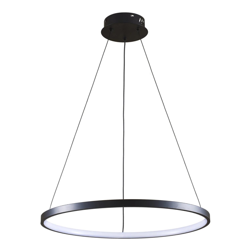 Candeeiro suspenso LED LEA LED/20W/230V 4000K diâmetro 50 cm preto