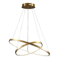Candeeiro suspenso LED LEA LED/35W/230V 4000K diâmetro 60 cm dourado