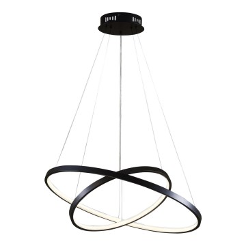 Candeeiro suspenso LED LEA LED/35W/230V 4000K diâmetro 60 cm preto