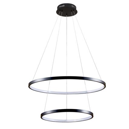 Candeeiro suspenso LED LEA LED/35W/230V 4000K diâmetro 60 cm preto