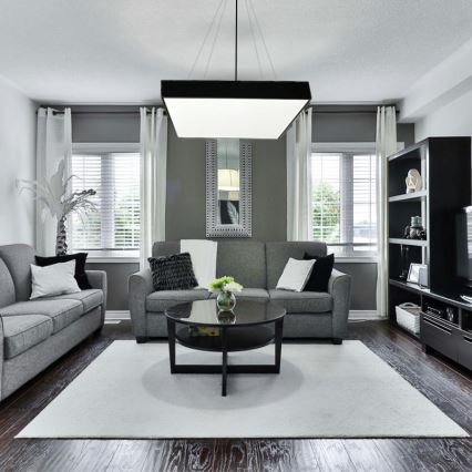 Candeeiro suspenso LED LED/110W/230V 4000K 80x80 cm