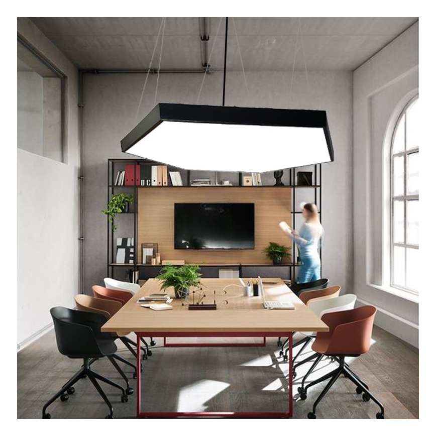 Candeeiro suspenso LED LED/120W/230V 4000K diâmetro 120 cm