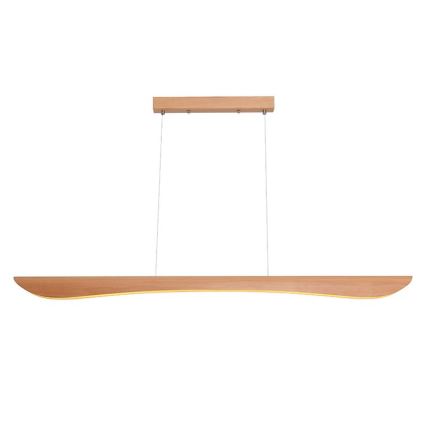 Candeeiro suspenso LED LED/22W/230V 4000K 120 cm faia/madeira maciça