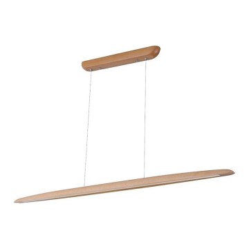 Candeeiro suspenso LED LED/22W/230V 4000K 130 cm faia/madeira maciça