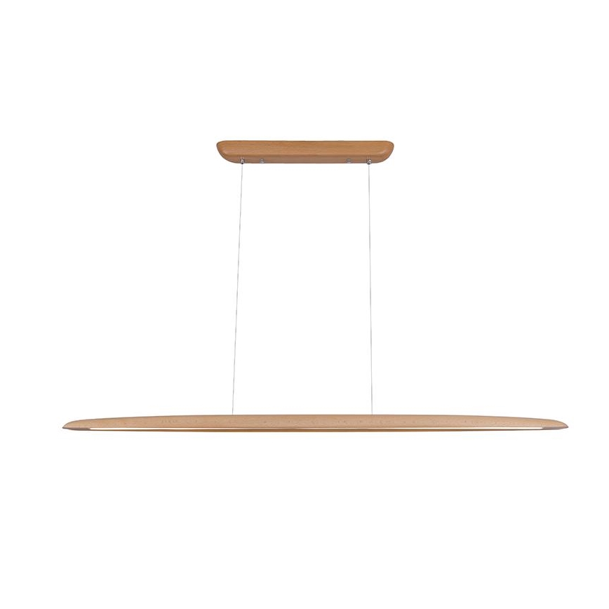 Candeeiro suspenso LED LED/22W/230V 4000K 130 cm faia/madeira maciça