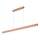 Candeeiro suspenso LED LED/26W/230V 4000K 150 cm faia/madeira maciça