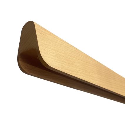 Candeeiro suspenso LED LED/26W/230V 4000K 150 cm faia/madeira maciça