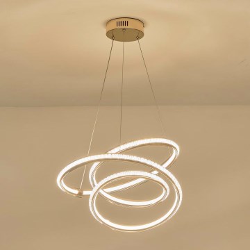 Candeeiro suspenso LED LED/38W/230V 3000K 50x50 cm