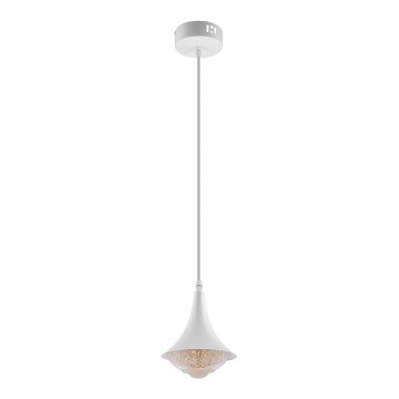 Candeeiro suspenso LED LED/9W/230V diâmetro 14 cm branco
