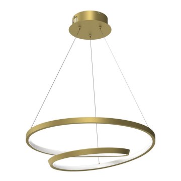 Candeeiro suspenso LED LUCERO LED/48W/230V dourado