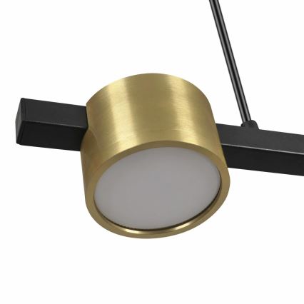 Candeeiro suspenso LED MIRELLA 4xGX53/6W/230V dourado/preto