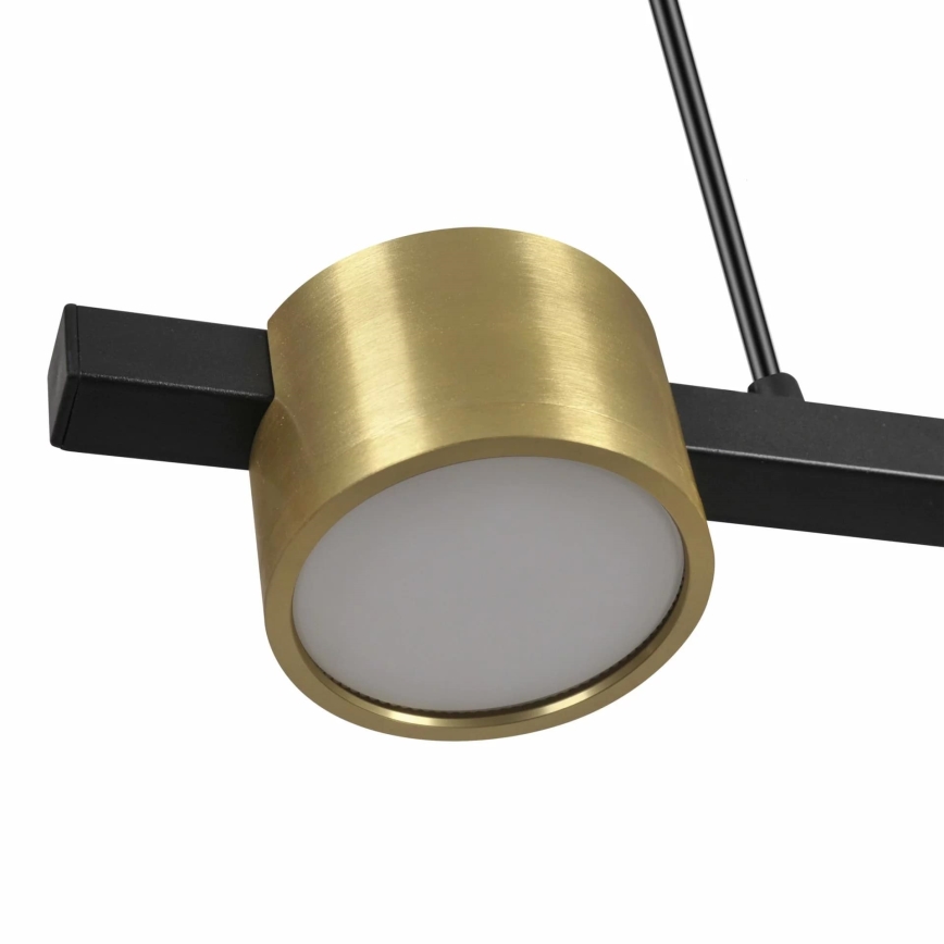 Candeeiro suspenso LED MIRELLA 4xGX53/6W/230V dourado/preto