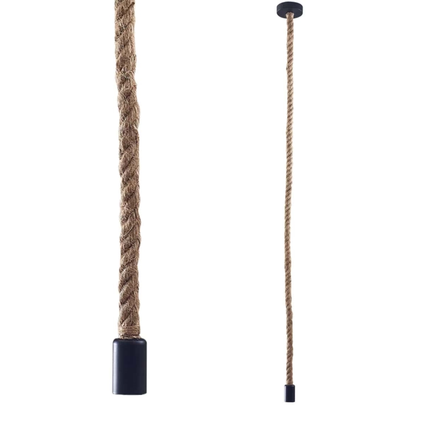 Candeeiro suspenso LED ROPE 1xE27/8W/230V