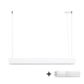 Candeeiro suspenso LED SPARK 1xG13/8,5W/230V branco