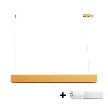 Candeeiro suspenso LED SPARK 1xG13/8,5W/230V dourado
