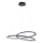 Candeeiro suspenso LED TANGO LED/44W/230V 4000K diâmetro 60 cm preto