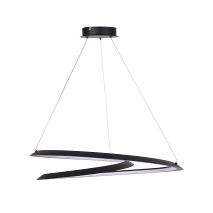 Candeeiro suspenso LED TANGO LED/44W/230V 4000K diâmetro 60 cm preto