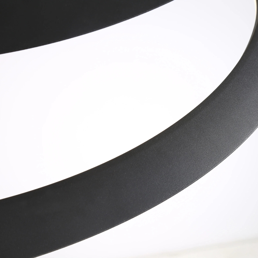 Candeeiro suspenso LED TANGO LED/44W/230V 4000K diâmetro 60 cm preto