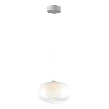 Candeeiro suspenso LED VASO LED/4W/230V diâmetro 18 cm branco