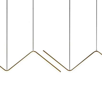 Candeeiro suspenso LED VERTE 2xLED/11W/230V preto