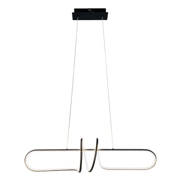 Candeeiro suspenso LED VERTIGO LED/54W/230V preto
