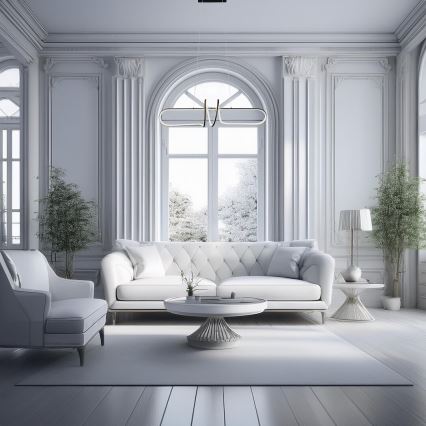 Candeeiro suspenso LED VERTIGO LED/54W/230V preto