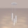 Candeeiro suspenso LIRO 3xGU10/10W/230V branco
