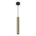 Candeeiro suspenso LUNGOMARE 1xGU10/10W/230V dourado