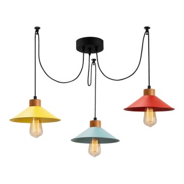 Candeeiro suspenso MANAVGAT 3xE27/100W/230V aranha