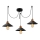 Candeeiro suspenso MANAVGAT 3xE27/40W/230V aranha