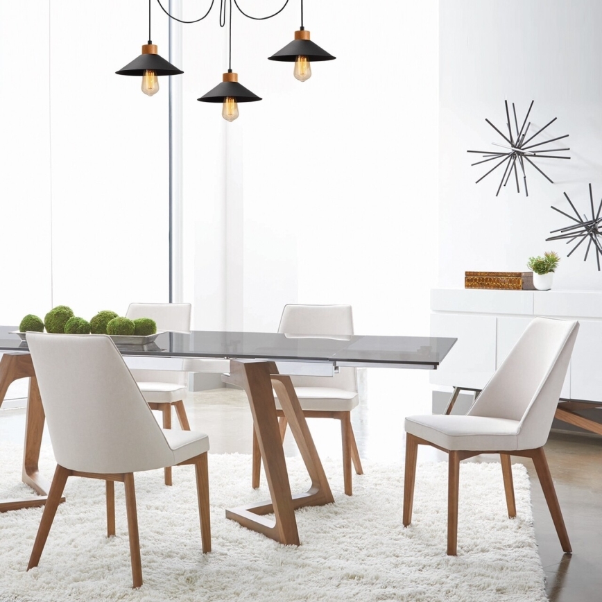 Candeeiro suspenso MANAVGAT 3xE27/40W/230V aranha