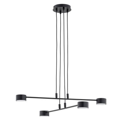 Candeeiro suspenso MODUS 4xGX53/12W/230V preto
