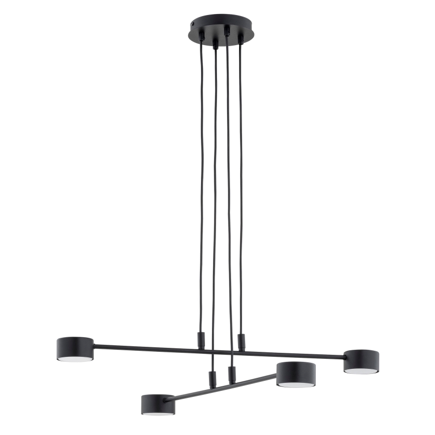 Candeeiro suspenso MODUS 4xGX53/12W/230V preto
