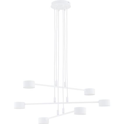 Candeeiro suspenso MODUS 6xGX53/10W/230V branco