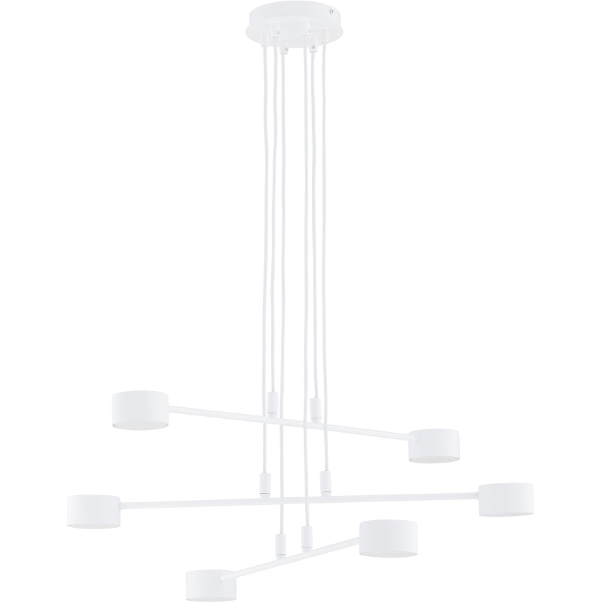Candeeiro suspenso MODUS 6xGX53/10W/230V branco
