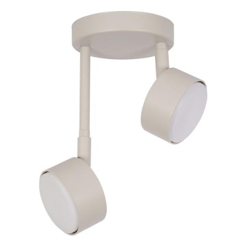 Candeeiro suspenso NEMO 2xGX53/12W/230V bege