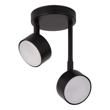 Candeeiro suspenso NEMO 2xGX53/12W/230V preto