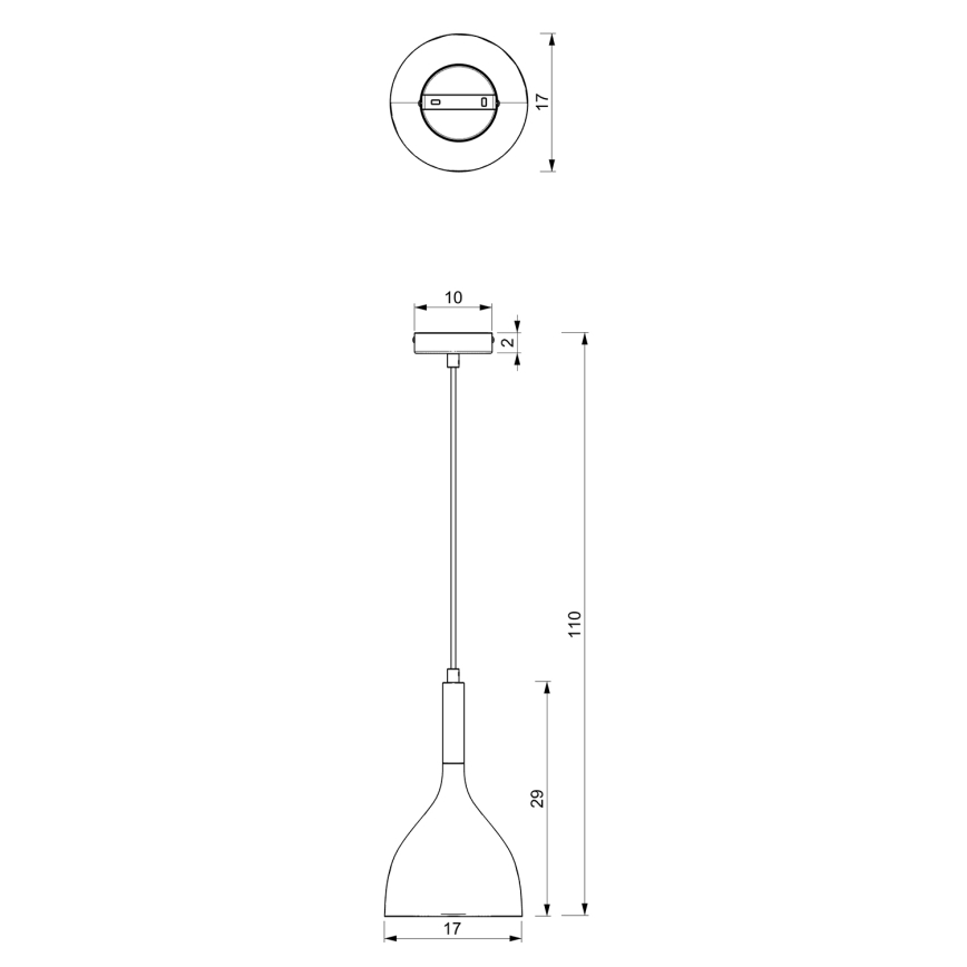 Candeeiro suspenso NOAK WOOD 1xE27/15W/230V branco/faia