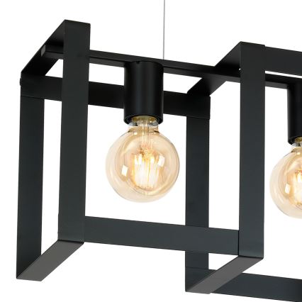 Candeeiro suspenso num fio KARTEL 3xE27/60W/230V