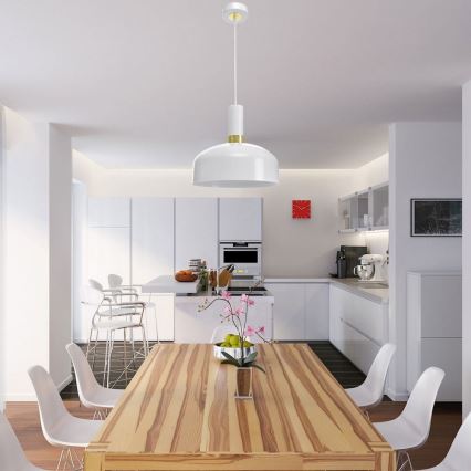 Candeeiro suspenso num fio MALMO 1xE27/60W/230V