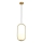 Candeeiro suspenso ORBA 1xE27/15W/230V latão