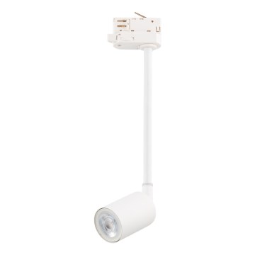 Candeeiro suspenso para sistema de carril trifásico TOP 1xGU10/8W/230V branco