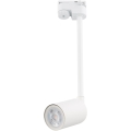 Candeeiro suspenso para sistema de carris monofásico TOP 1xGU10/10W/230V branco