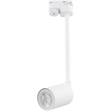 Candeeiro suspenso para sistema de carris monofásico TOP 1xGU10/10W/230V branco