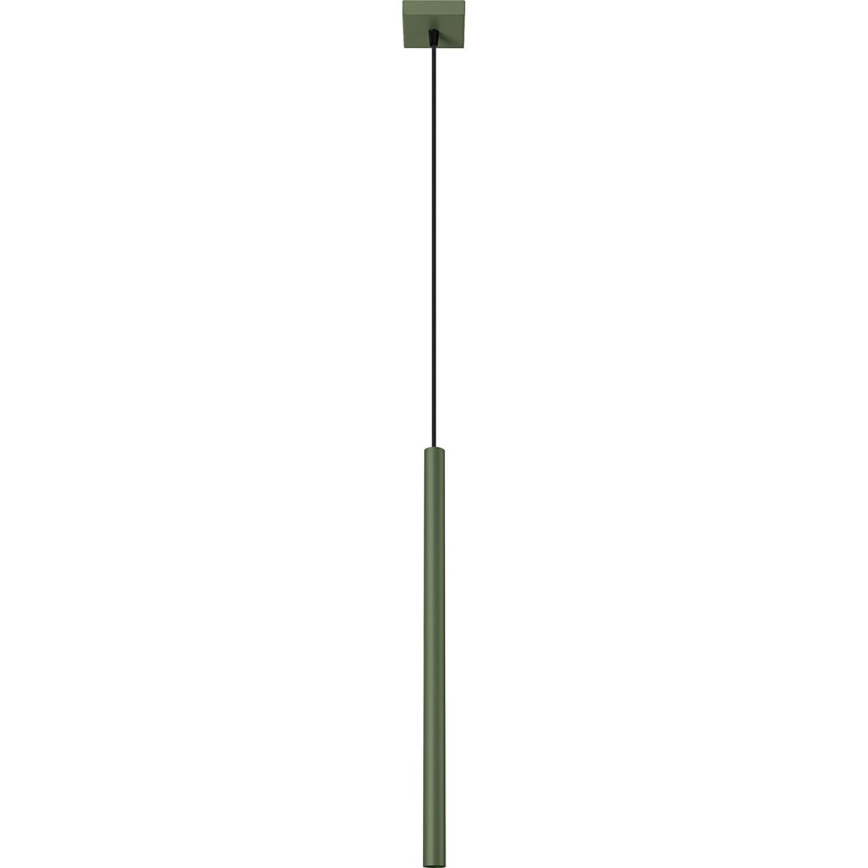Candeeiro suspenso PASTELO 1xG9/8W/230V verde