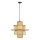Candeeiro suspenso PINCHOS 1xE27/40W/230V diâmetro 45 cm bambu