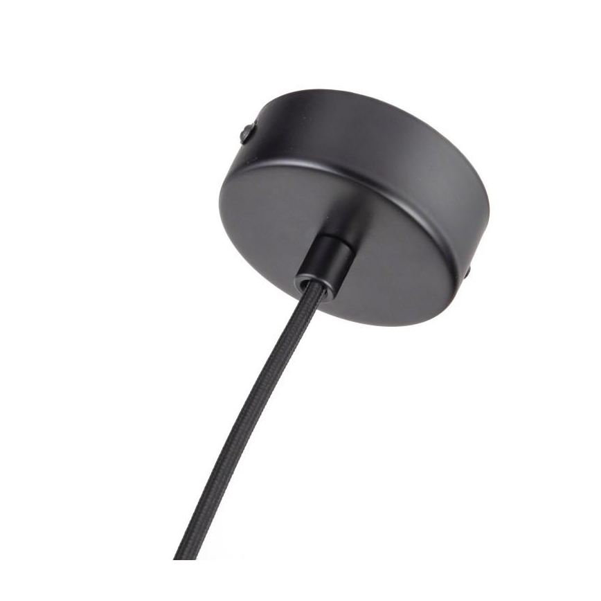 Candeeiro suspenso por cabo 1xGU10/10W/230V, diâmetro 11 cm, madeira maciça/freixo