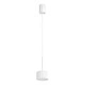 Candeeiro suspenso por cabo AURA 1xGX53/10W/230V branco