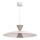 Candeeiro suspenso por cabo MISTIC 1xGX53/15W/230V creme